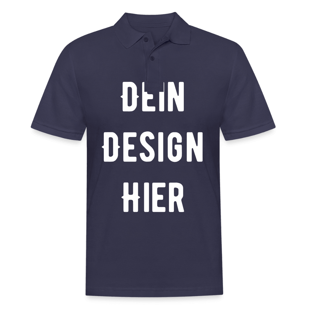Männer Poloshirt - Navy