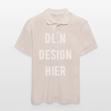 Männer Poloshirt - Beige