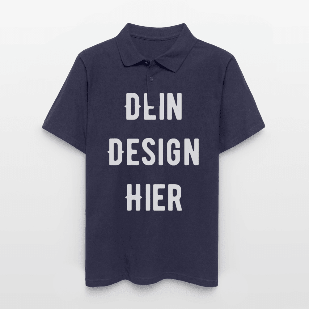 Männer Poloshirt - Navy