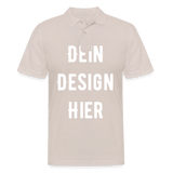 Männer Poloshirt - Beige
