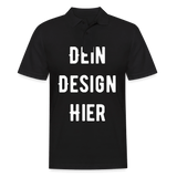 Männer Poloshirt - Schwarz