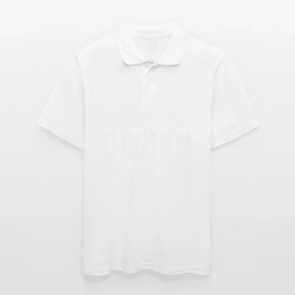 Männer Poloshirt - Weiß