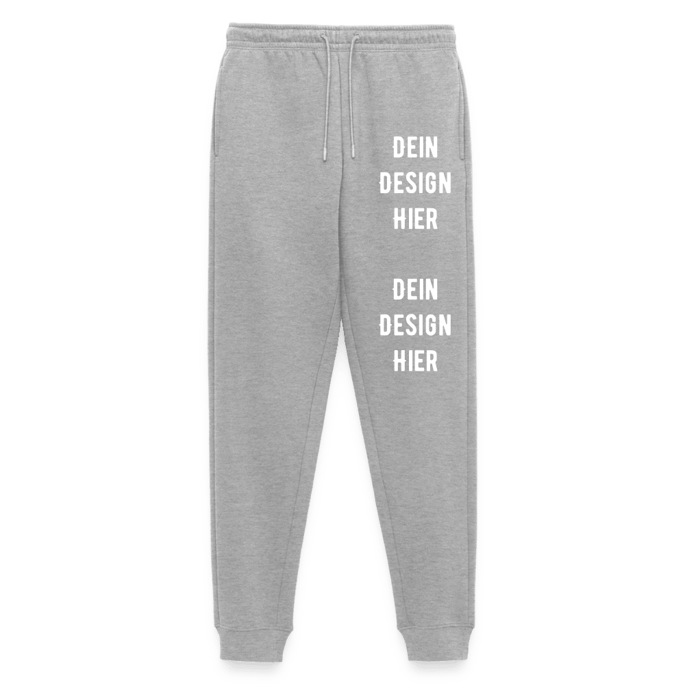 Männer Premium Bio Jogginghose - Grau meliert