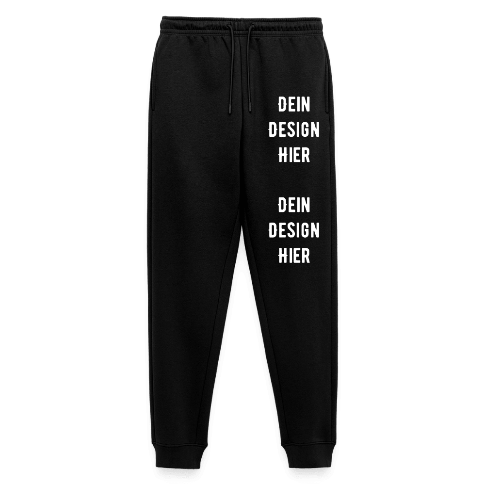 Männer Premium Bio Jogginghose - Schwarz