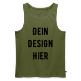 Männer Premium Bio Tank Top - Khaki