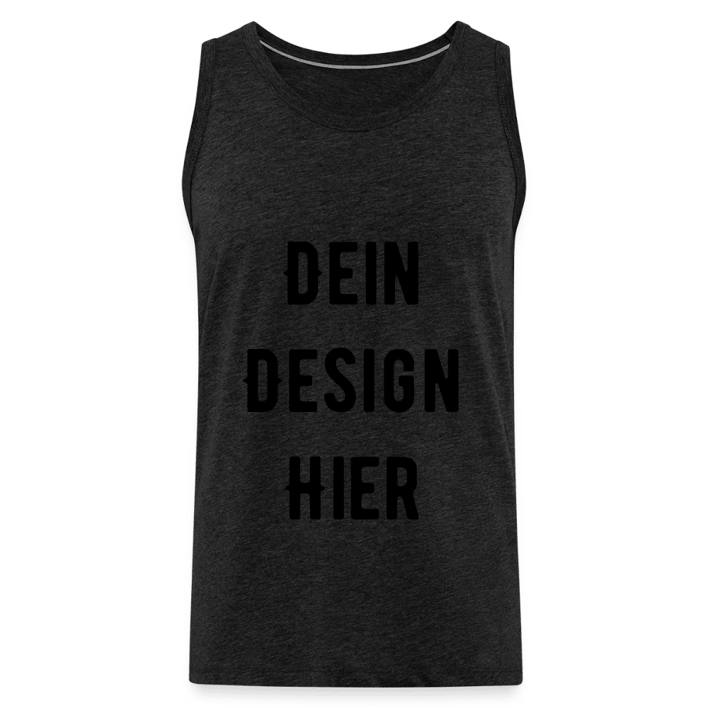 Männer Premium Bio Tank Top - Anthrazit
