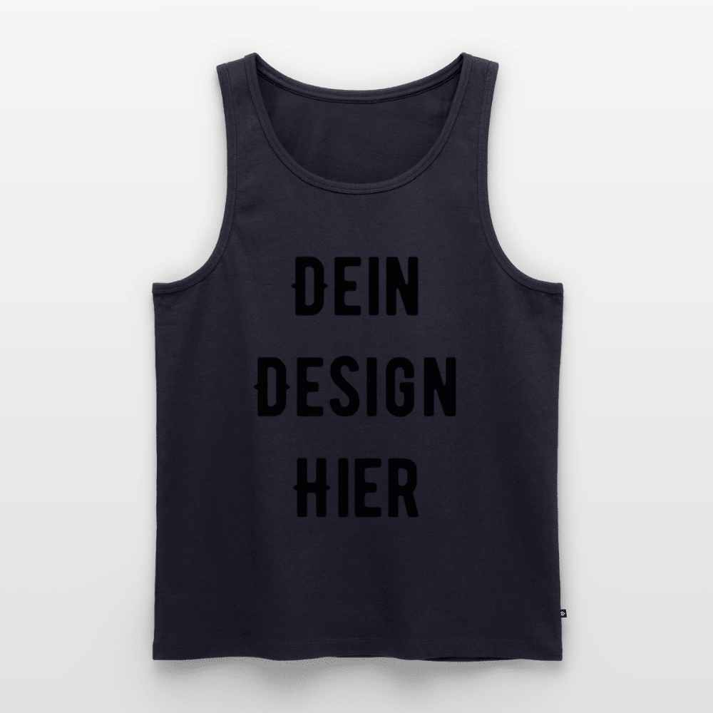 Männer Premium Bio Tank Top - Navy