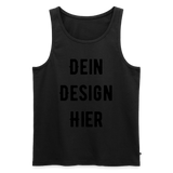 Männer Premium Bio Tank Top - Schwarz