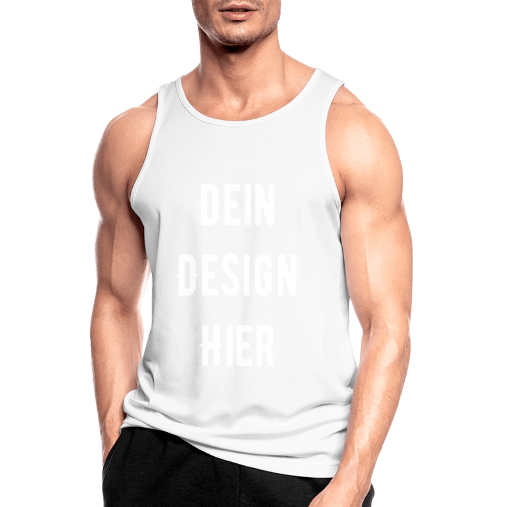 Männer Tank Top atmungsaktiv - Weiß