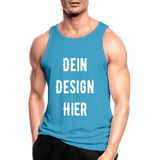 Männer Tank Top atmungsaktiv - Saphirblau
