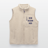 MEDIUM FIT Unisex Sherpa-Weste von Stanley/Stella - Beige