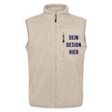 MEDIUM FIT Unisex Sherpa-Weste von Stanley/Stella - Beige