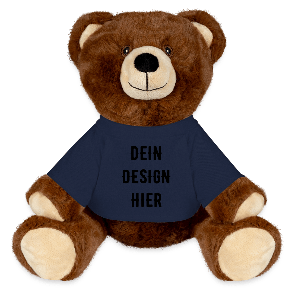 MiniFeet® RecycelBär® Braun - French Navy