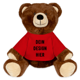 MiniFeet® RecycelBär® Braun - Rot