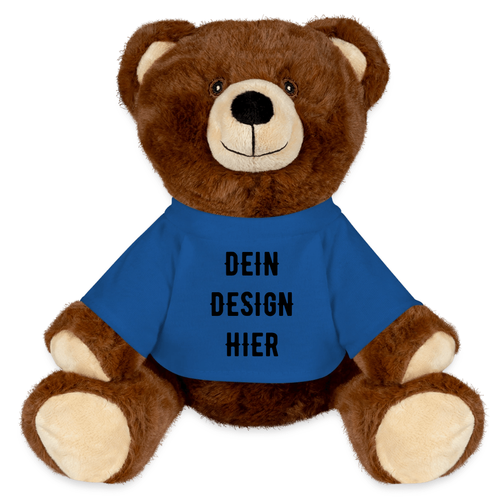 MiniFeet® RecycelBär® Braun - Königsblau