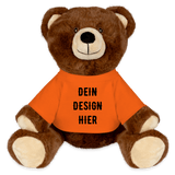 MiniFeet® RecycelBär® Braun - Goldorange