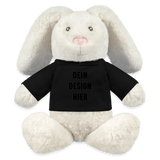 MiniFeet® RecycelHase® Creme - Schwarz