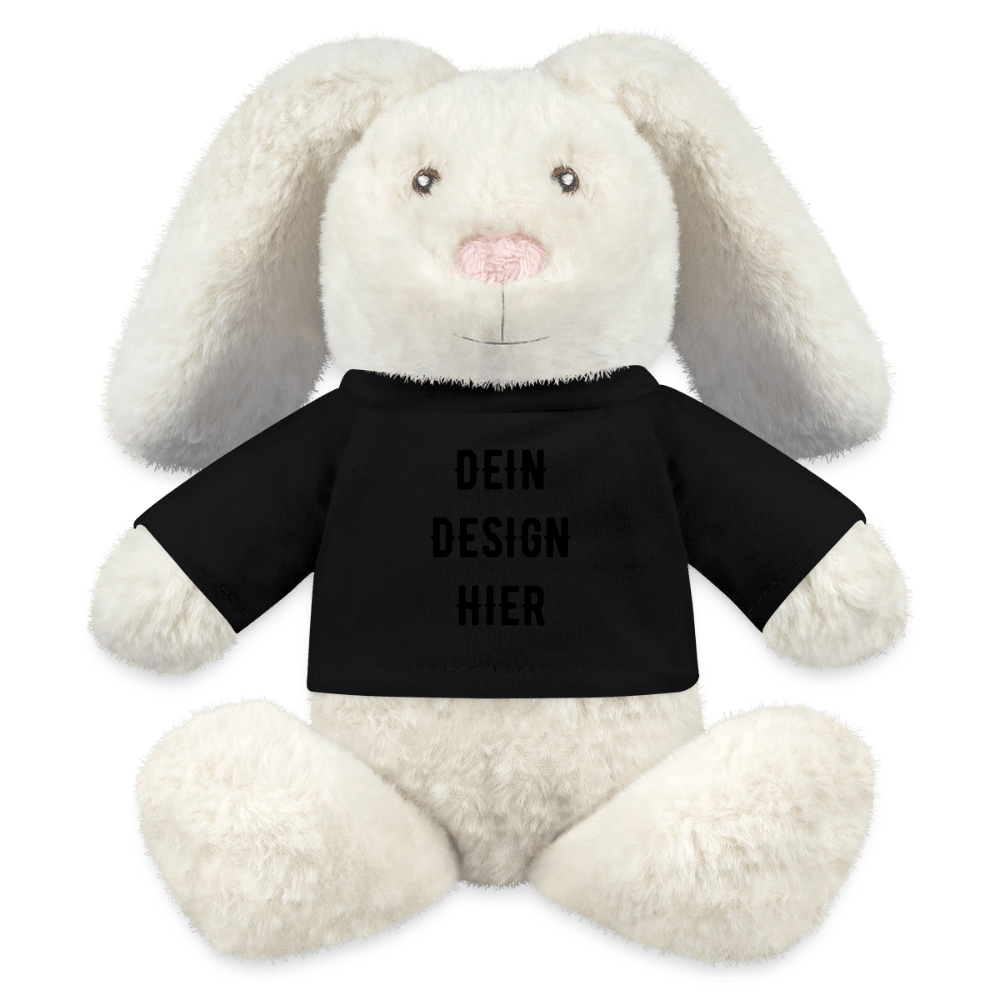 MiniFeet® RecycelHase® Creme - Schwarz