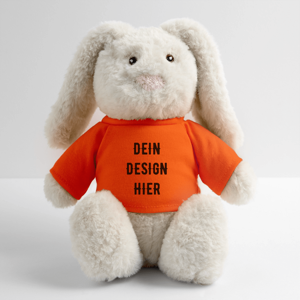 MiniFeet® RecycelHase® Creme - Goldorange