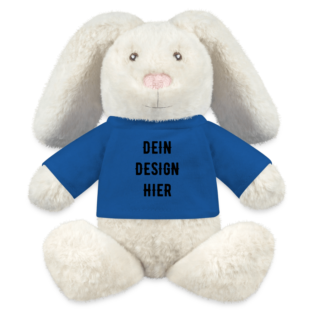 MiniFeet® RecycelHase® Creme - Königsblau