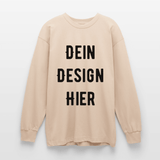 Oversized Langarmshirt - Sand