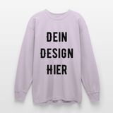 Oversized Langarmshirt - verblasstes Lila