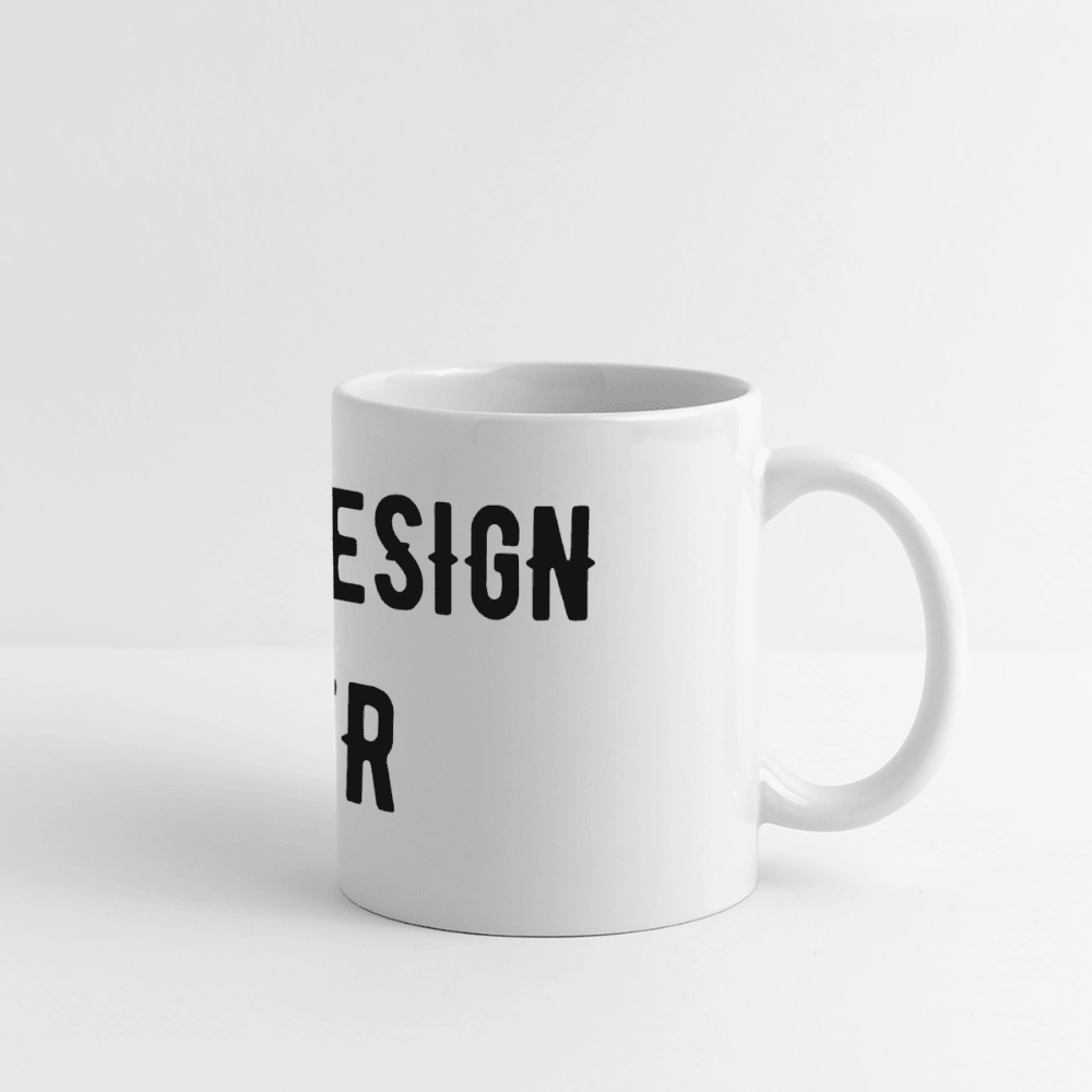 Panoramatasse - Weiß