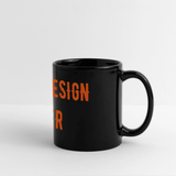 Panoramatasse farbig - Schwarz