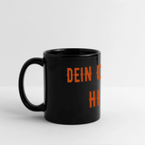 Panoramatasse farbig - Schwarz