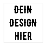 Poster 20x20 cm - Weiß