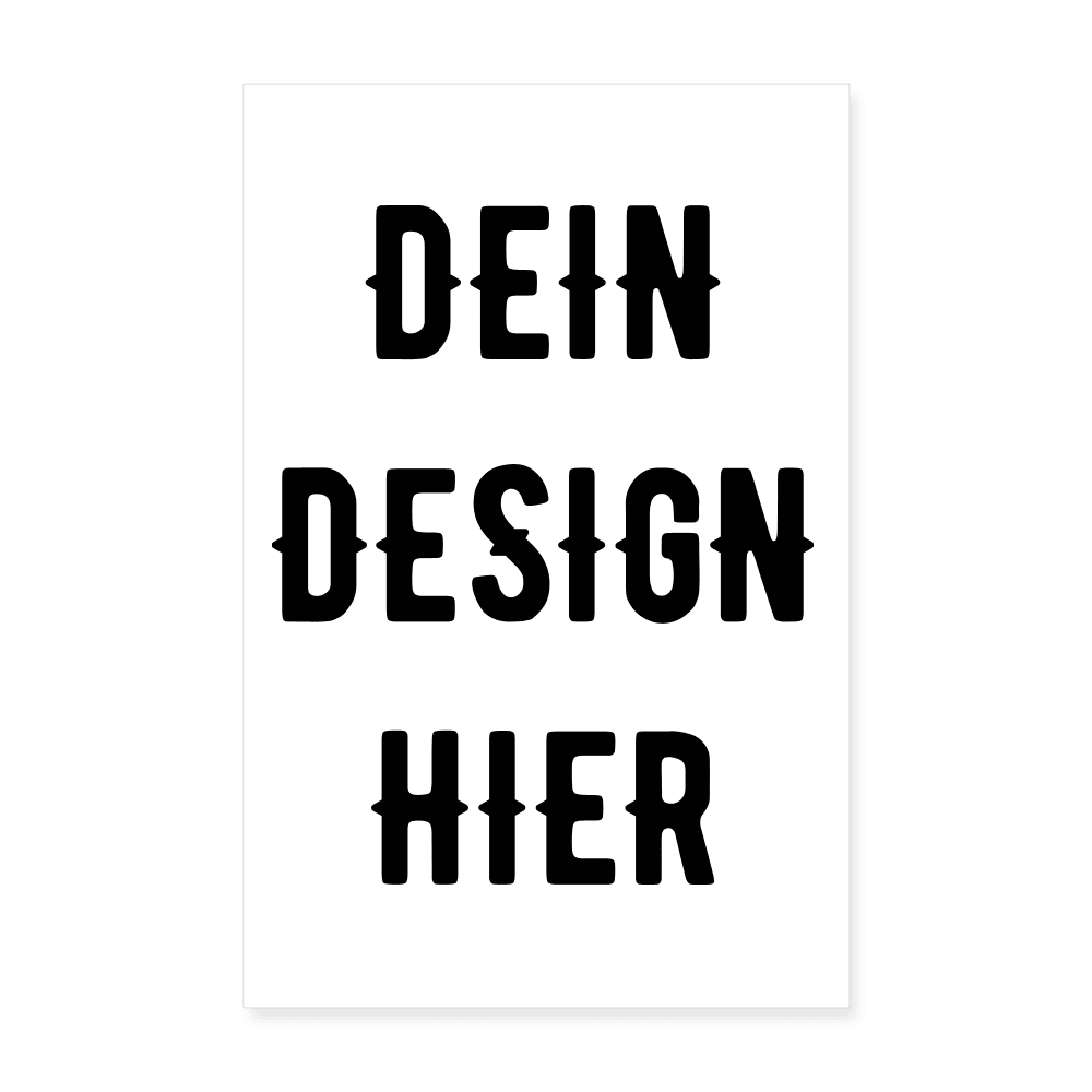 Poster 20x30 cm - Weiß