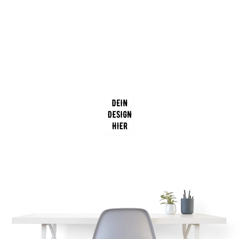 Poster 20x30 cm - Weiß