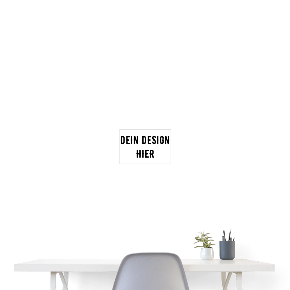 Poster 30x20 cm - Weiß