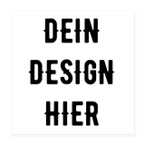 Poster 40x40 cm - Weiß