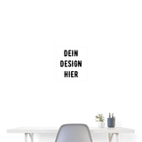 Poster 40x40 cm - Weiß