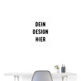 Poster 40x60 cm - Weiß