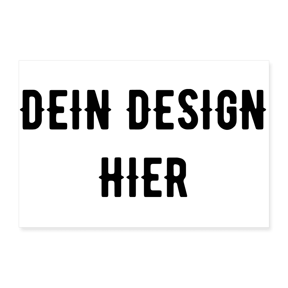 Poster 60x40 cm - Weiß