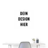 Poster 60x60 cm - Weiß
