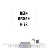 Poster 90x60 cm - Weiß