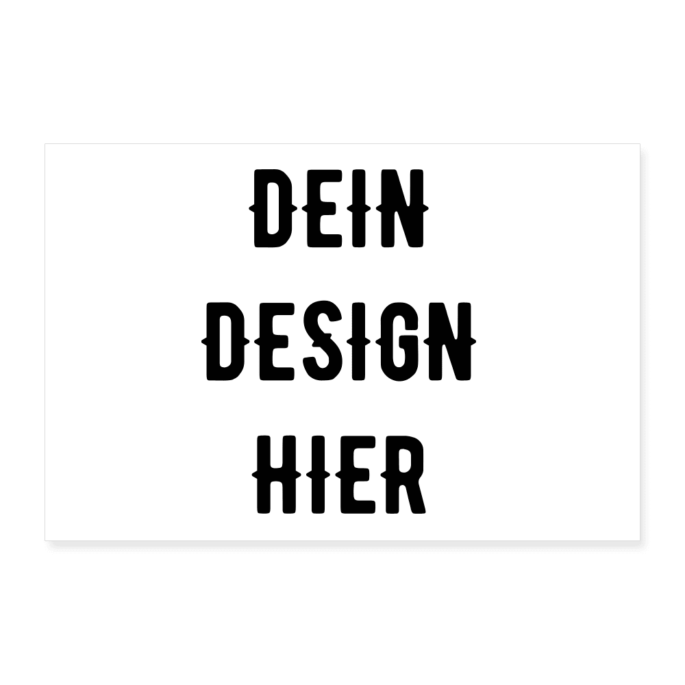 Poster 90x60 cm - Weiß