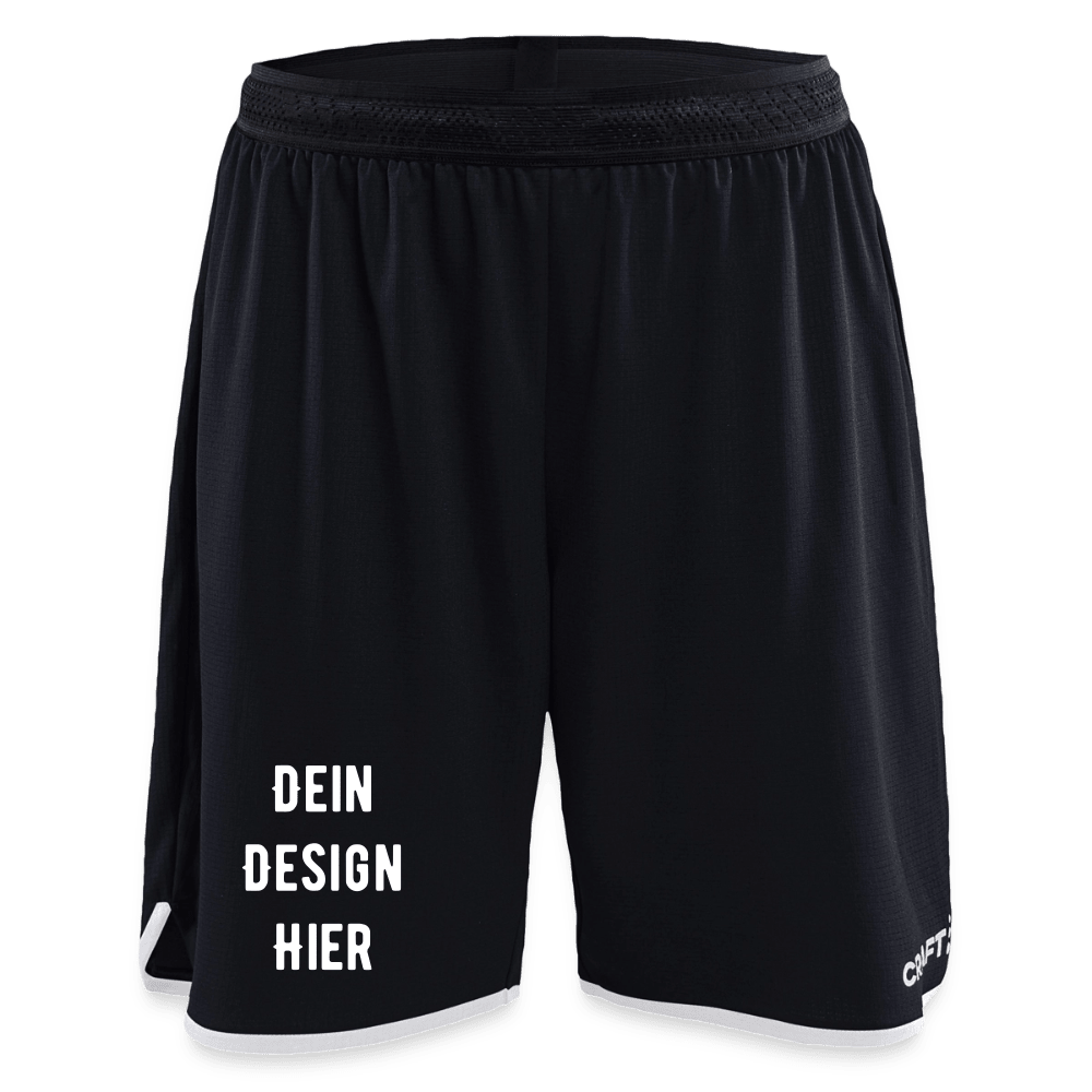 Premium Frauen Basketballshorts - Schwarz
