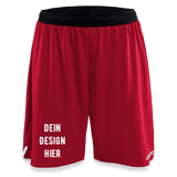 Premium Frauen Basketballshorts - Dunkelrot