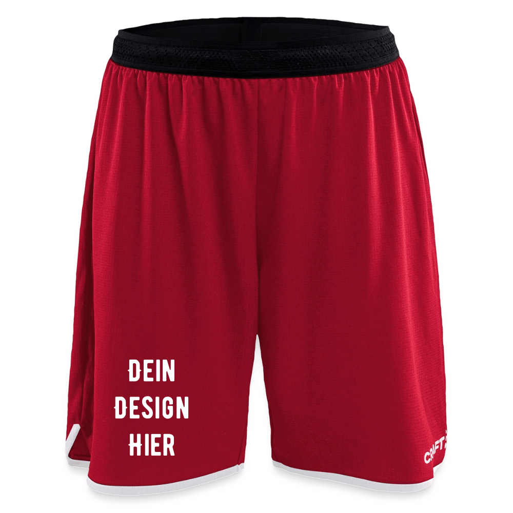 Premium Frauen Basketballshorts - Dunkelrot