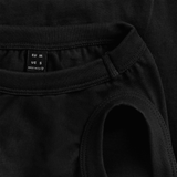 Premium Organic Hunde-T-Shirt - Schwarz