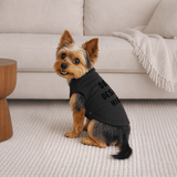 Premium Organic Hunde-T-Shirt - Schwarz