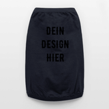 Premium Organic Hunde-T-Shirt - Navy