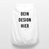 Premium Organic Hunde-T-Shirt - Weiß
