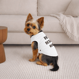 Premium Organic Hunde-T-Shirt - Weiß