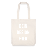 recycelter Heavyweight Stoffbeutel - Naturweiß