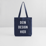 recycelter Heavyweight Stoffbeutel - melange Blue